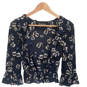 Réalisation Par Cropped Wrap Top